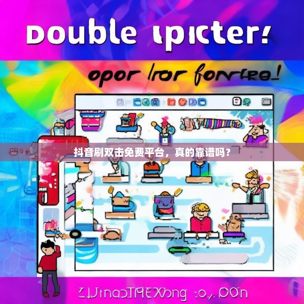 抖音刷双击免费平台，真的靠谱吗？