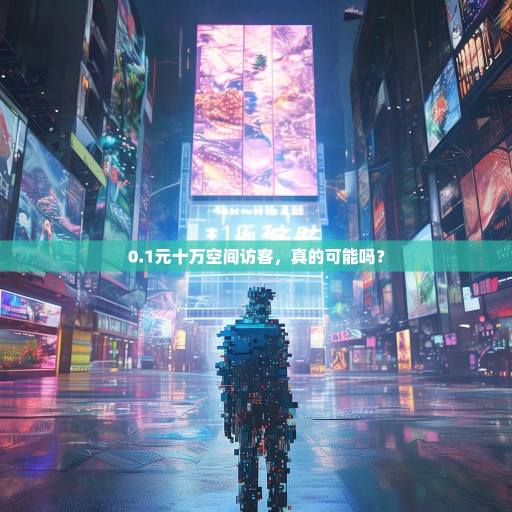 0.1元十万空间访客，真的可能吗？