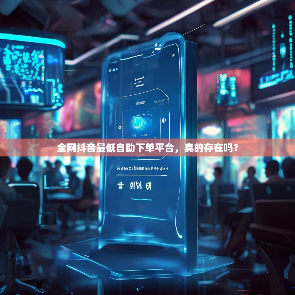全网抖音最低自助下单平台，真的存在吗？