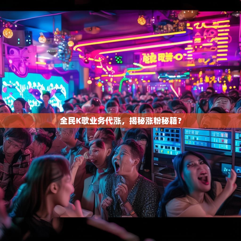 全民K歌业务代涨,揭秘涨粉秘籍?