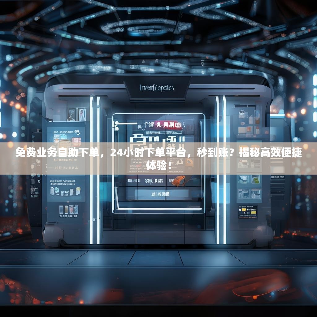 免费业务自助下单，24小时下单平台，秒到账？揭秘高效便捷体验！