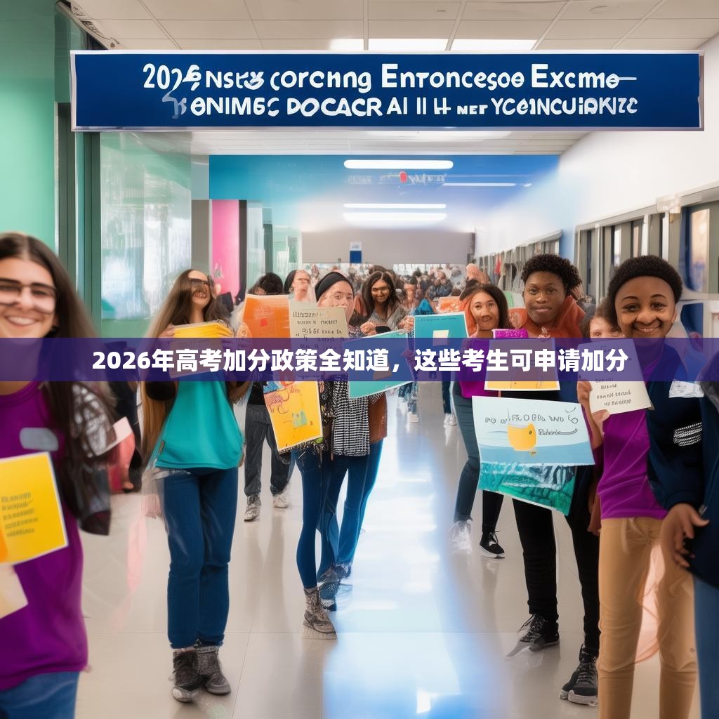 2026年高考加分政策全知道,这些考生可申请加分