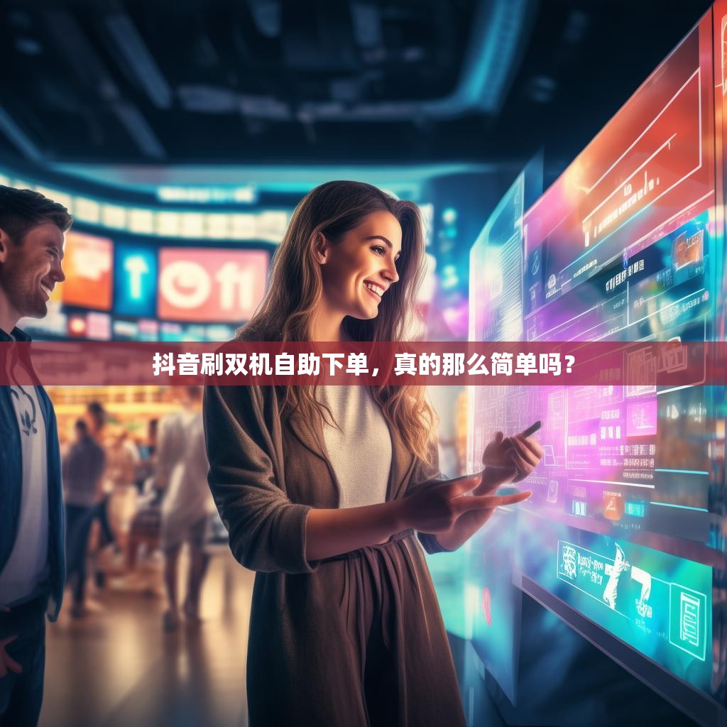 抖音刷双机自助下单,真的那么简单吗?