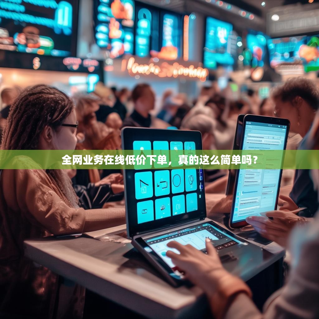 全网业务在线低价下单，真的这么简单吗？