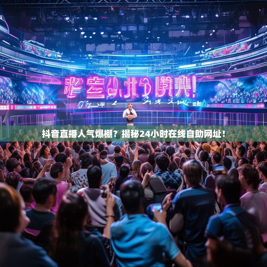抖音直播人气爆棚？揭秘24小时在线自助网址！