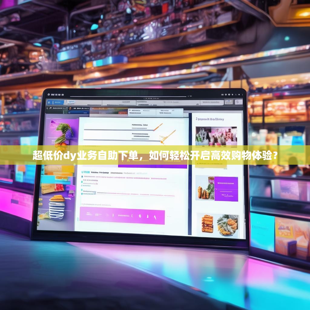 超低价dy业务自助下单，如何轻松开启高效购物体验？