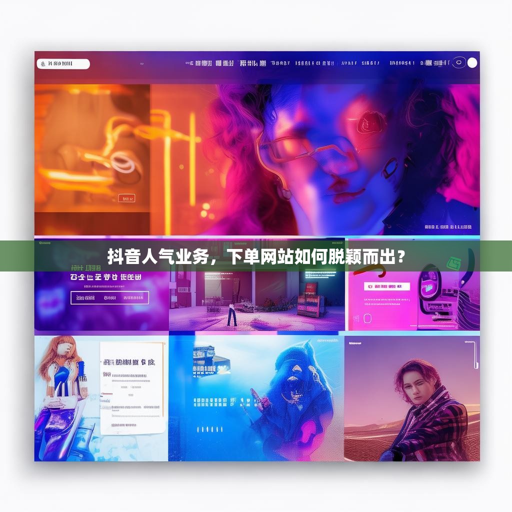 抖音人气业务，下单网站如何脱颖而出？