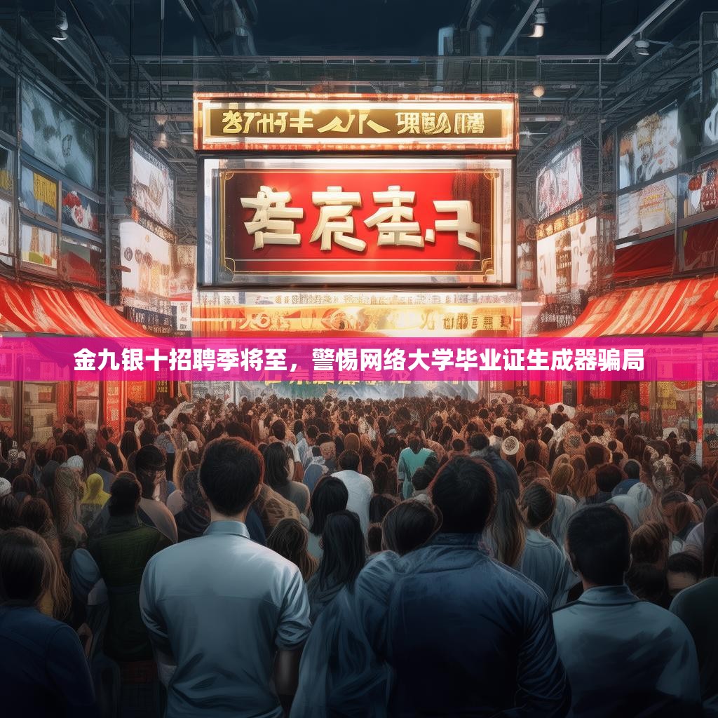金九银十招聘季将至,警惕网络大学毕业证生成器骗局