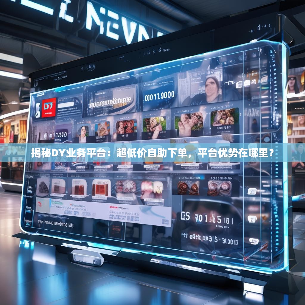 揭秘DY业务平台:超低价自助下单,平台优势在哪里?
