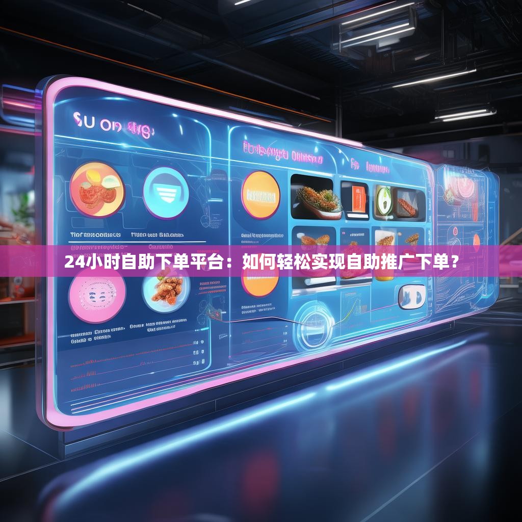 24小时自助下单平台：如何轻松实现自助推广下单？