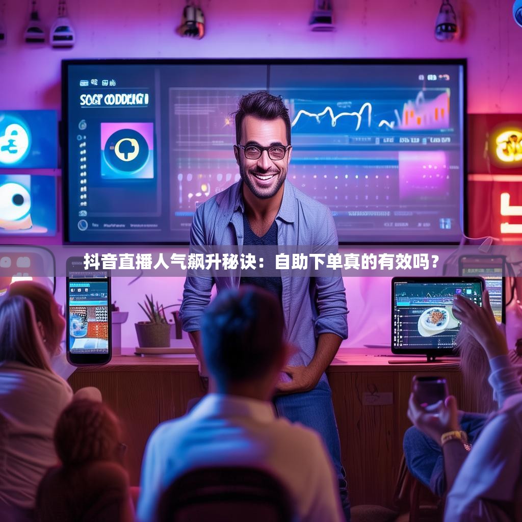 抖音直播人气飙升秘诀：自助下单真的有效吗？