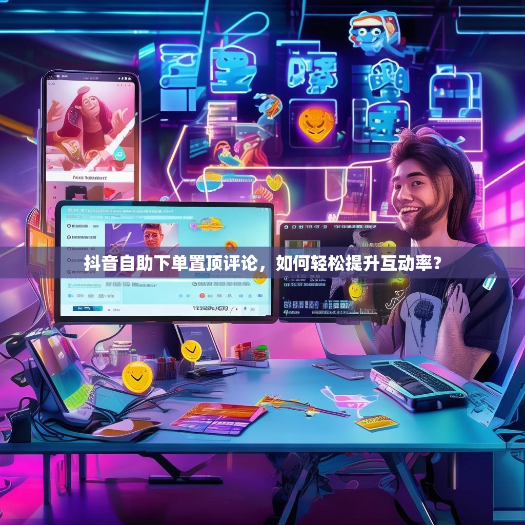 抖音自助下单置顶评论，如何轻松提升互动率？