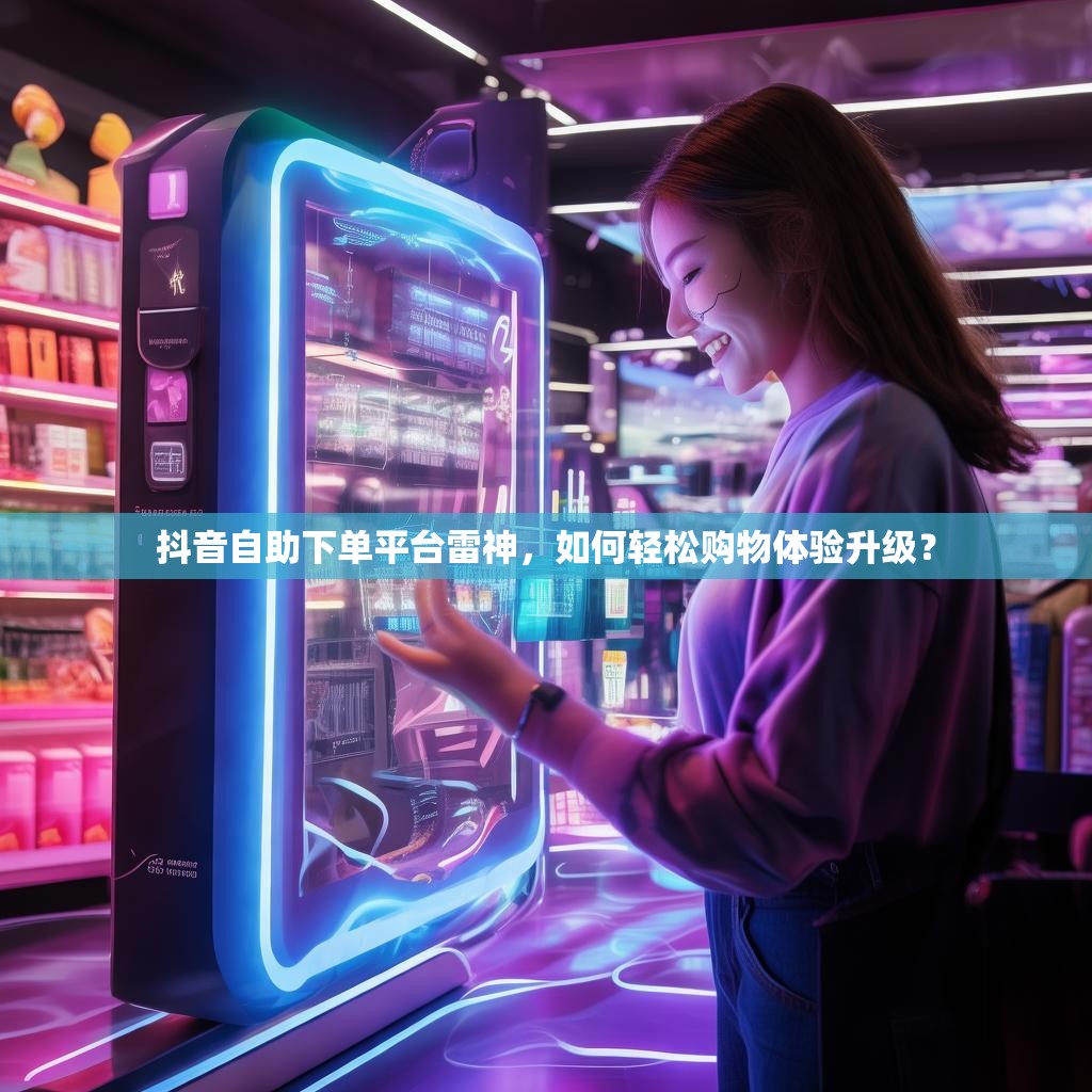 抖音自助下单平台雷神，如何轻松购物体验升级？