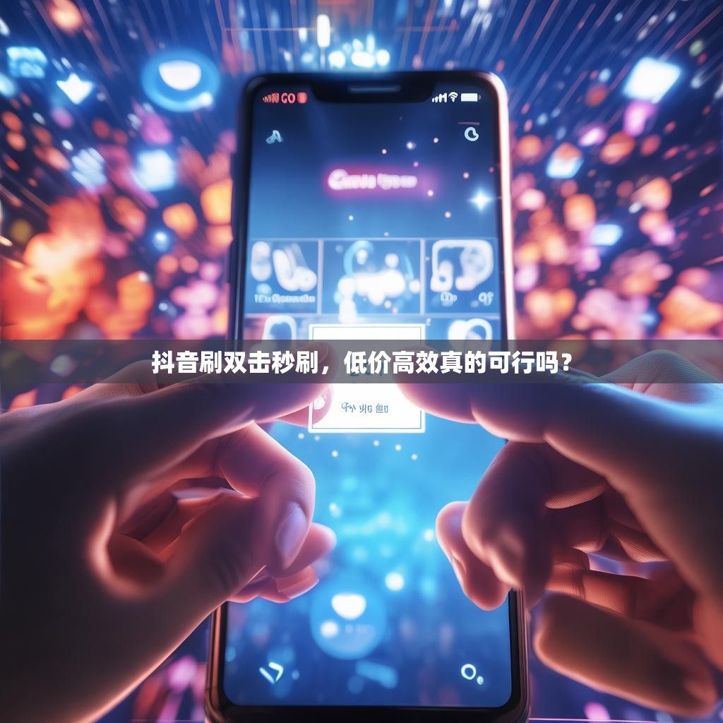 抖音刷双击秒刷，低价高效真的可行吗？