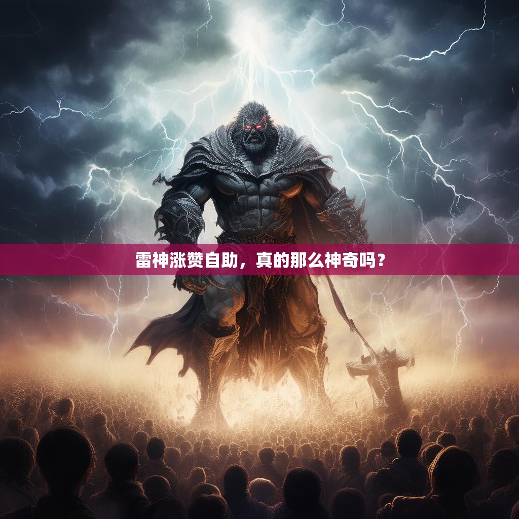 雷神涨赞自助，真的那么神奇吗？