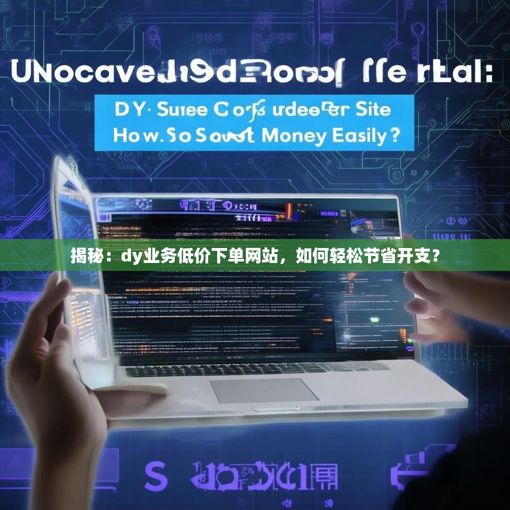 揭秘：dy业务低价下单网站，如何轻松节省开支？