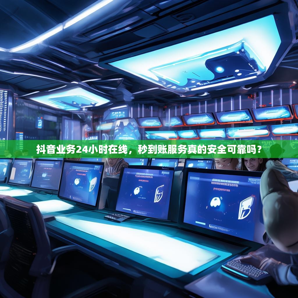 抖音业务24小时在线，秒到账服务真的安全可靠吗？