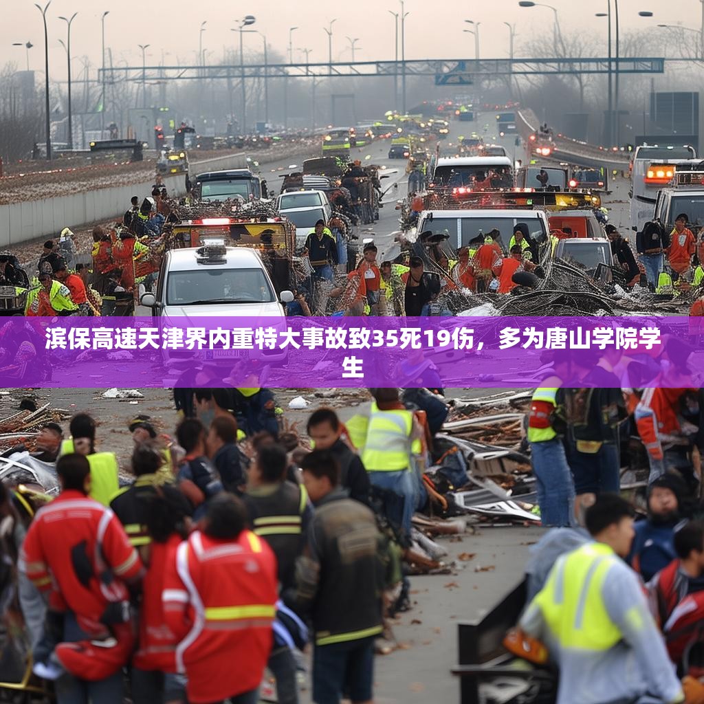 详细阅读:滨保高速天津界内重特大事故致35死19伤,多为唐山学院学生 滨保高速天津界内重特大事故致35死19伤,多为唐山学院学生