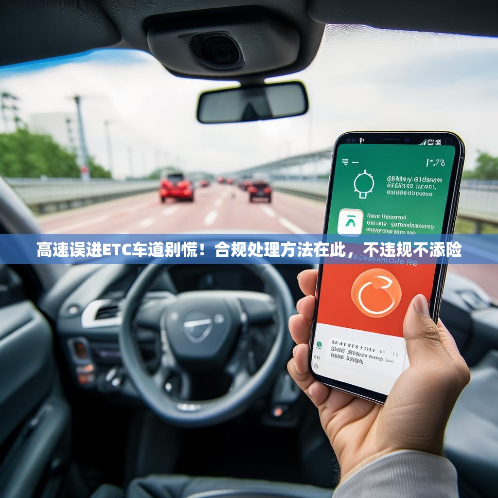 高速误进ETC车道别慌！合规处理方法在此，不违规不添险