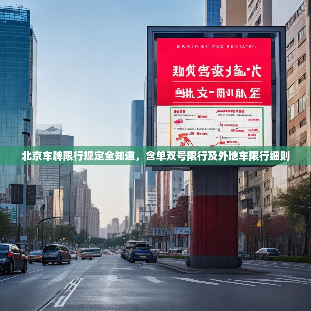 北京车牌限行规定全知道，含单双号限行及外地车限行细则