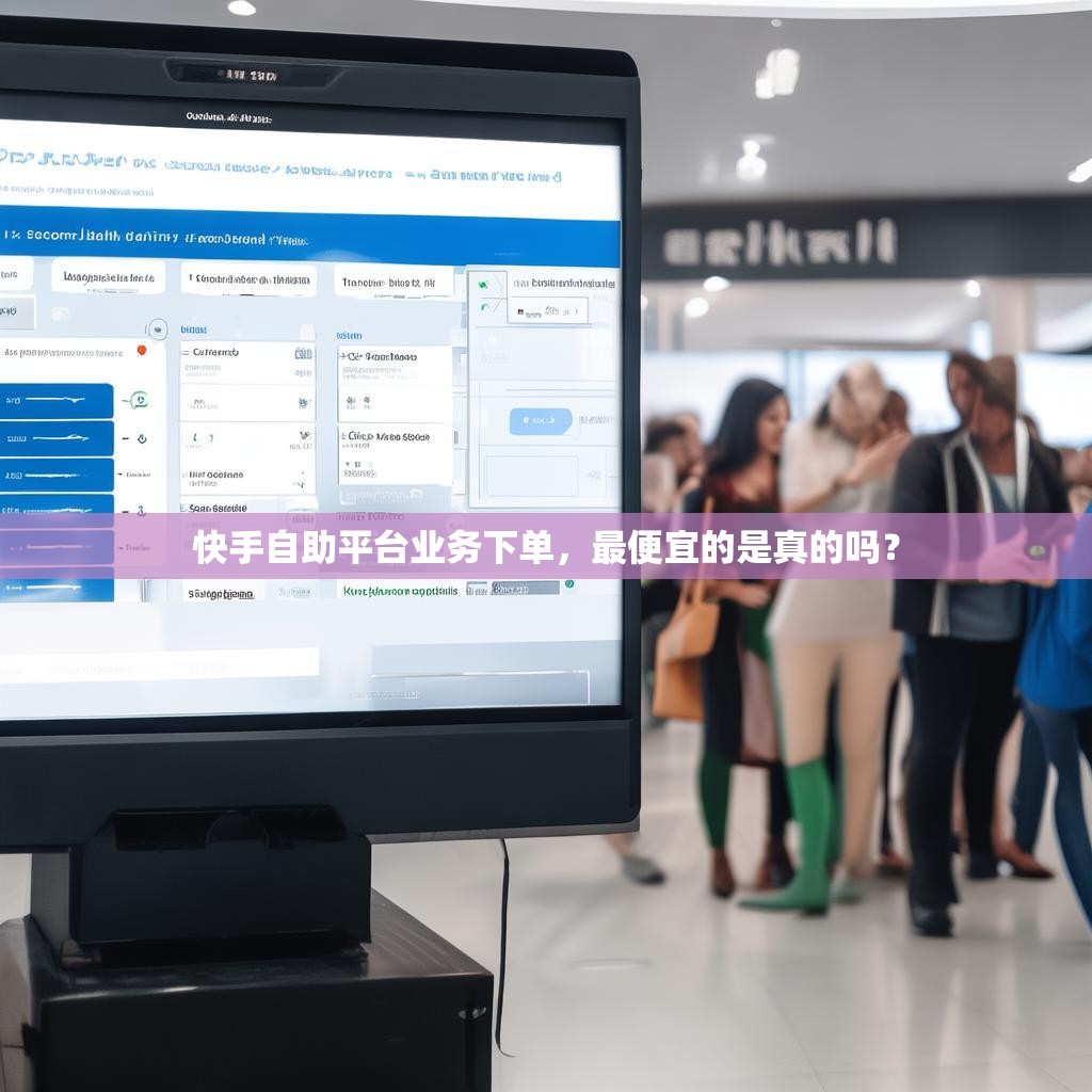 快手自助平台业务下单，最便宜的是真的吗？