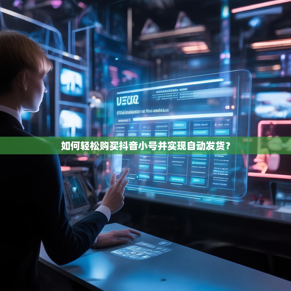 如何轻松购买抖音小号并实现自动发货？