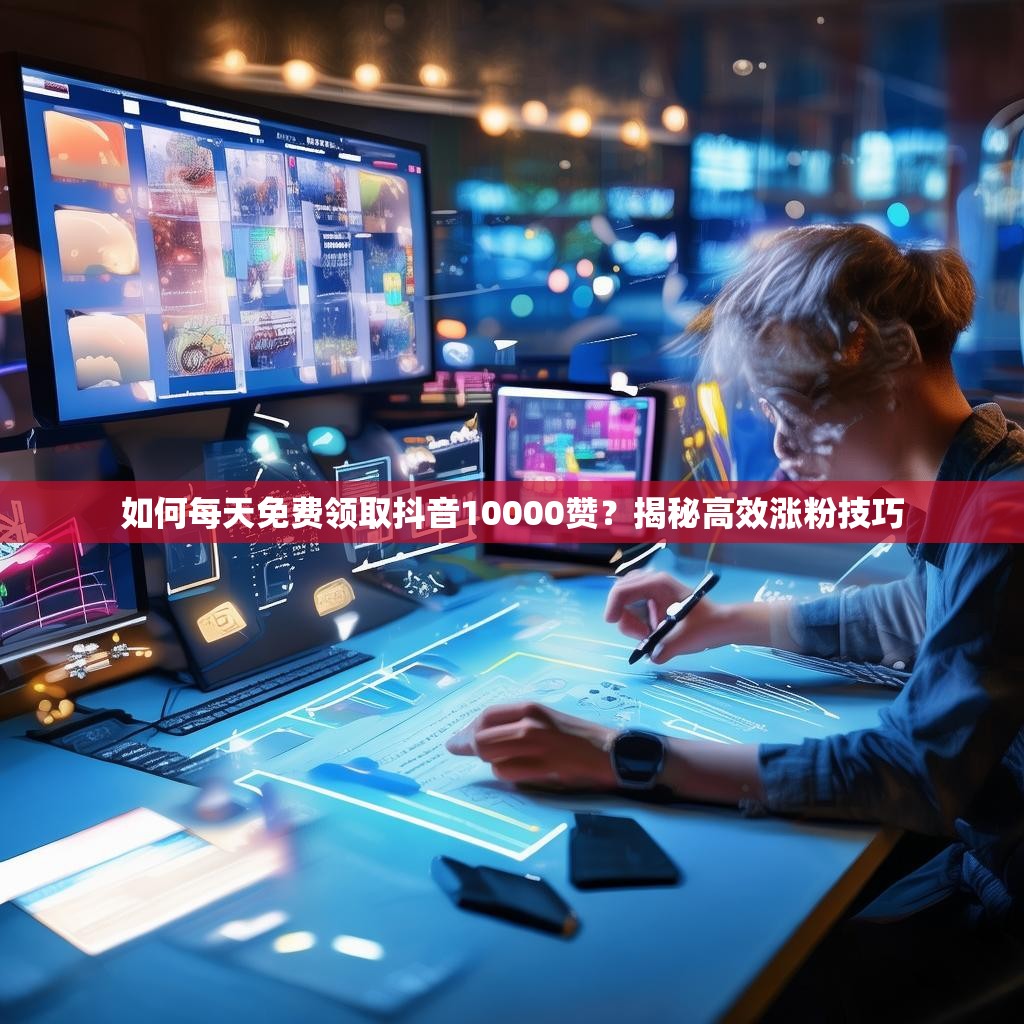 如何每天免费领取抖音10000赞？揭秘高效涨粉技巧