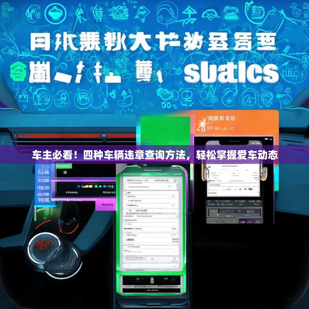 车主必看！四种车辆违章查询方法，轻松掌握爱车动态