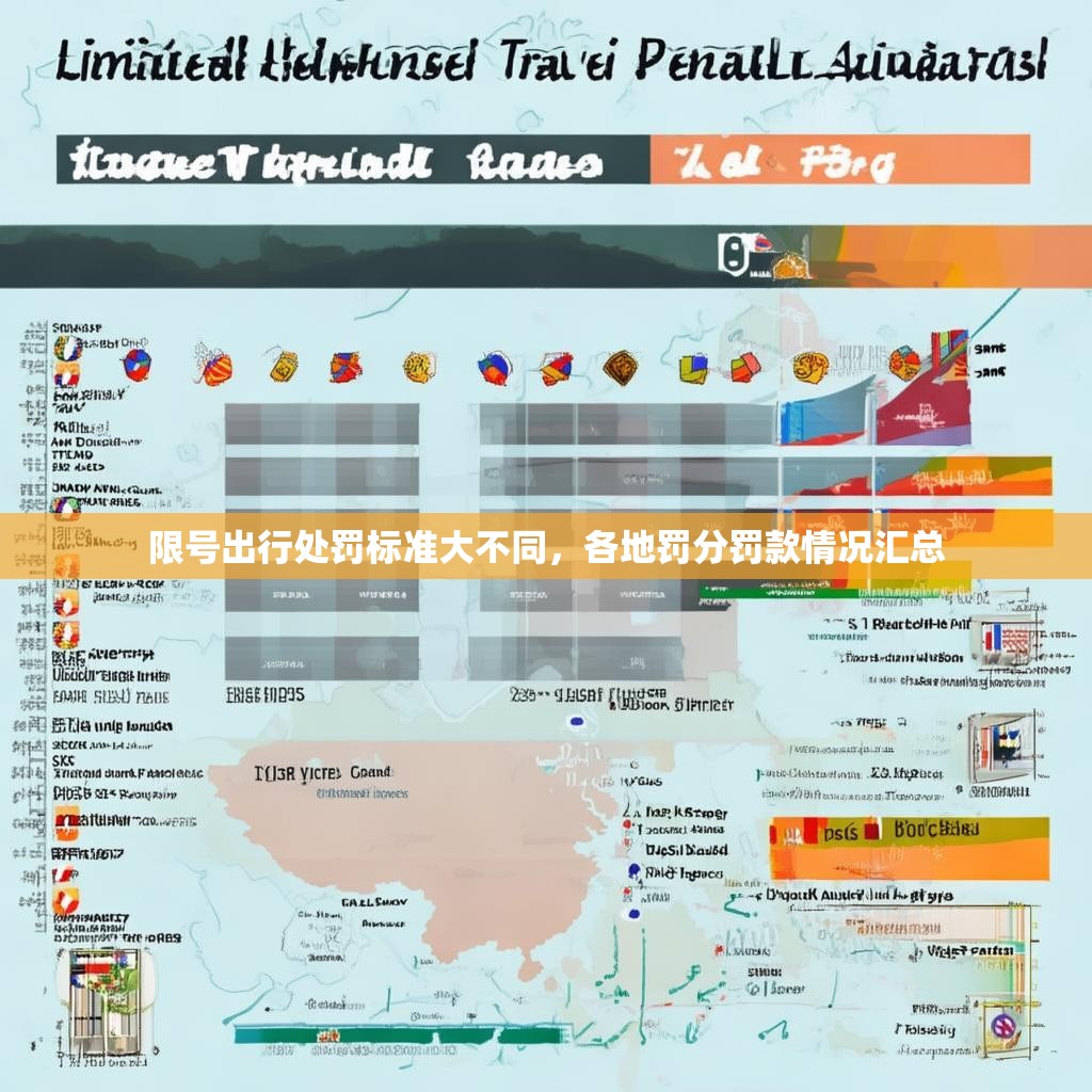 限号出行处罚标准大不同，各地罚分罚款情况汇总