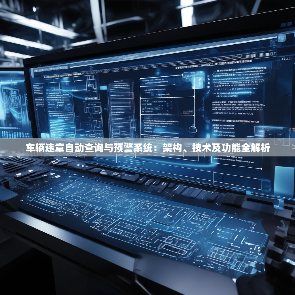 车辆违章自动查询与预警系统：架构、技术及功能全解析