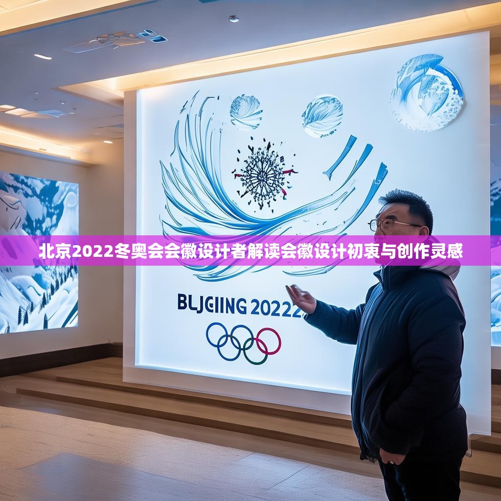 北京2022冬奥会会徽设计者解读会徽设计初衷与创作灵感