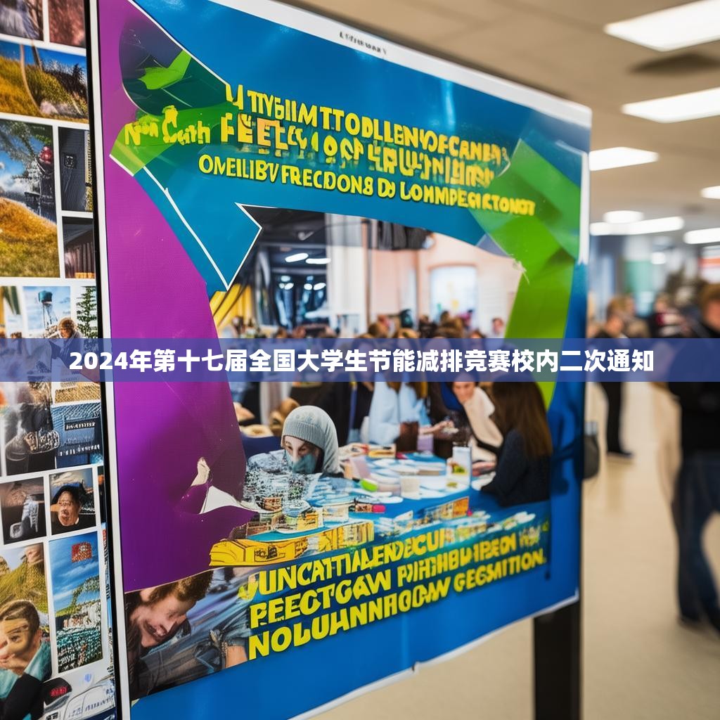 2024年第十七届全国大学生节能减排竞赛校内二次通知