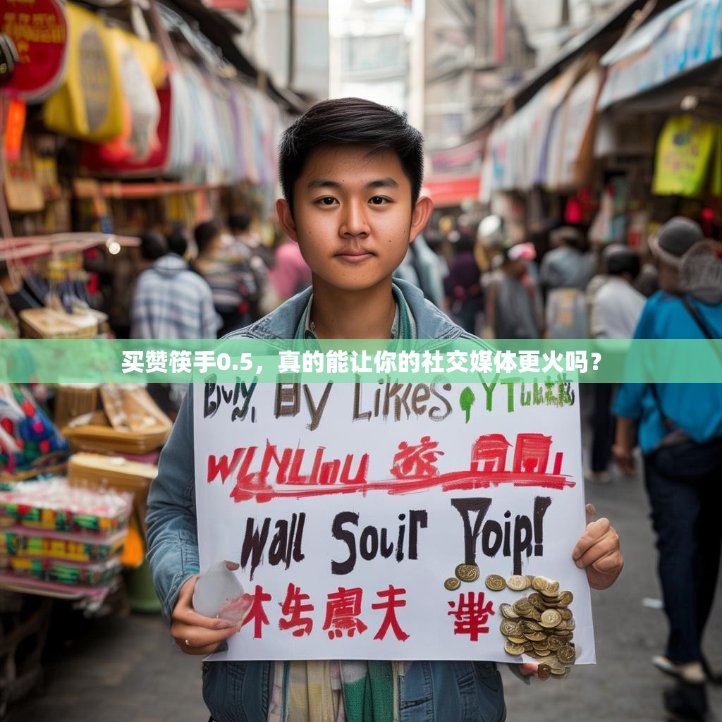买赞筷手0.5，真的能让你的社交媒体更火吗？