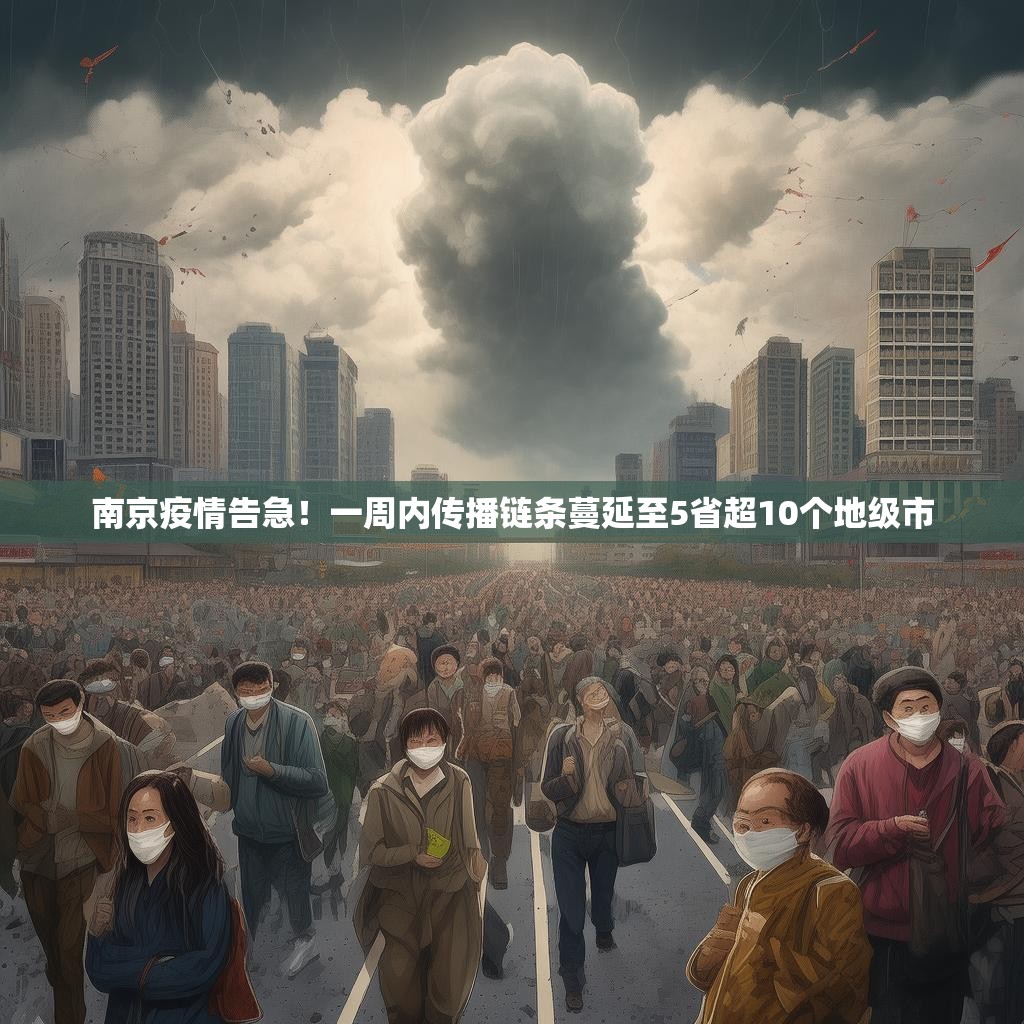 南京疫情告急！一周内传播链条蔓延至5省超10个地级市