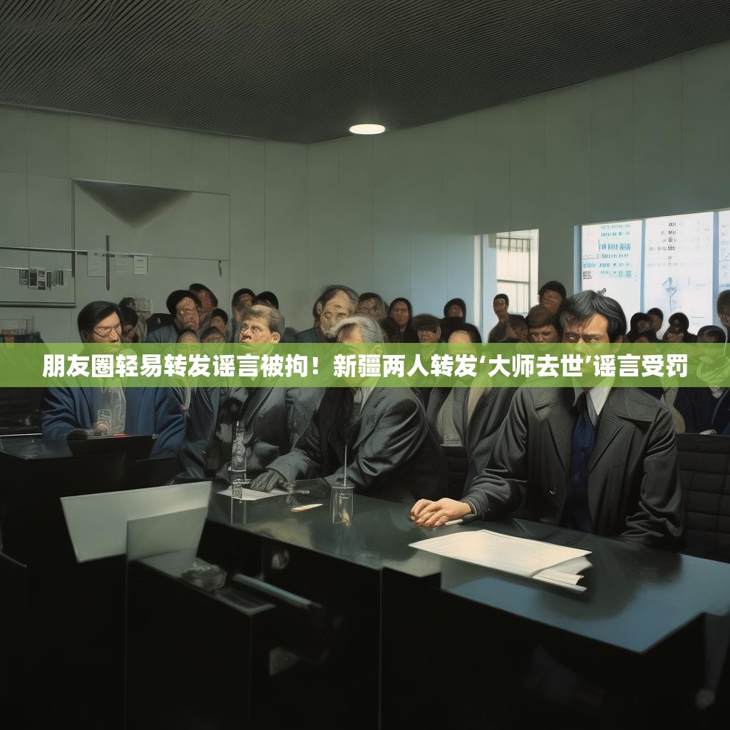 朋友圈轻易转发谣言被拘！新疆两人转发‘大师去世’谣言受罚