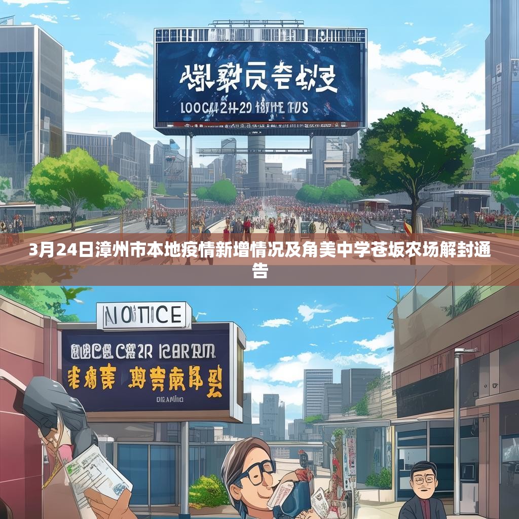 3月24日漳州市本地疫情新增情况及角美中学苍坂农场解封通告