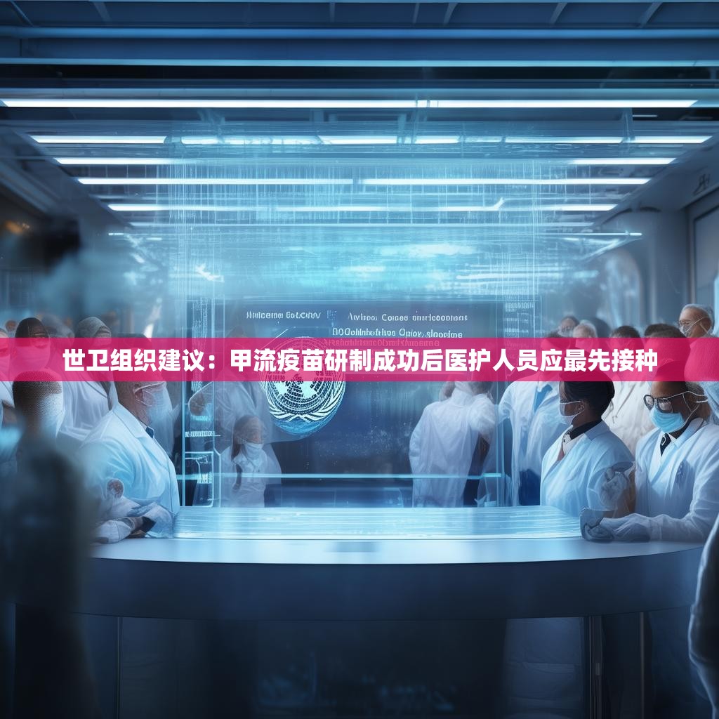 世卫组织建议:甲流疫苗研制成功后医护人员应最先接种