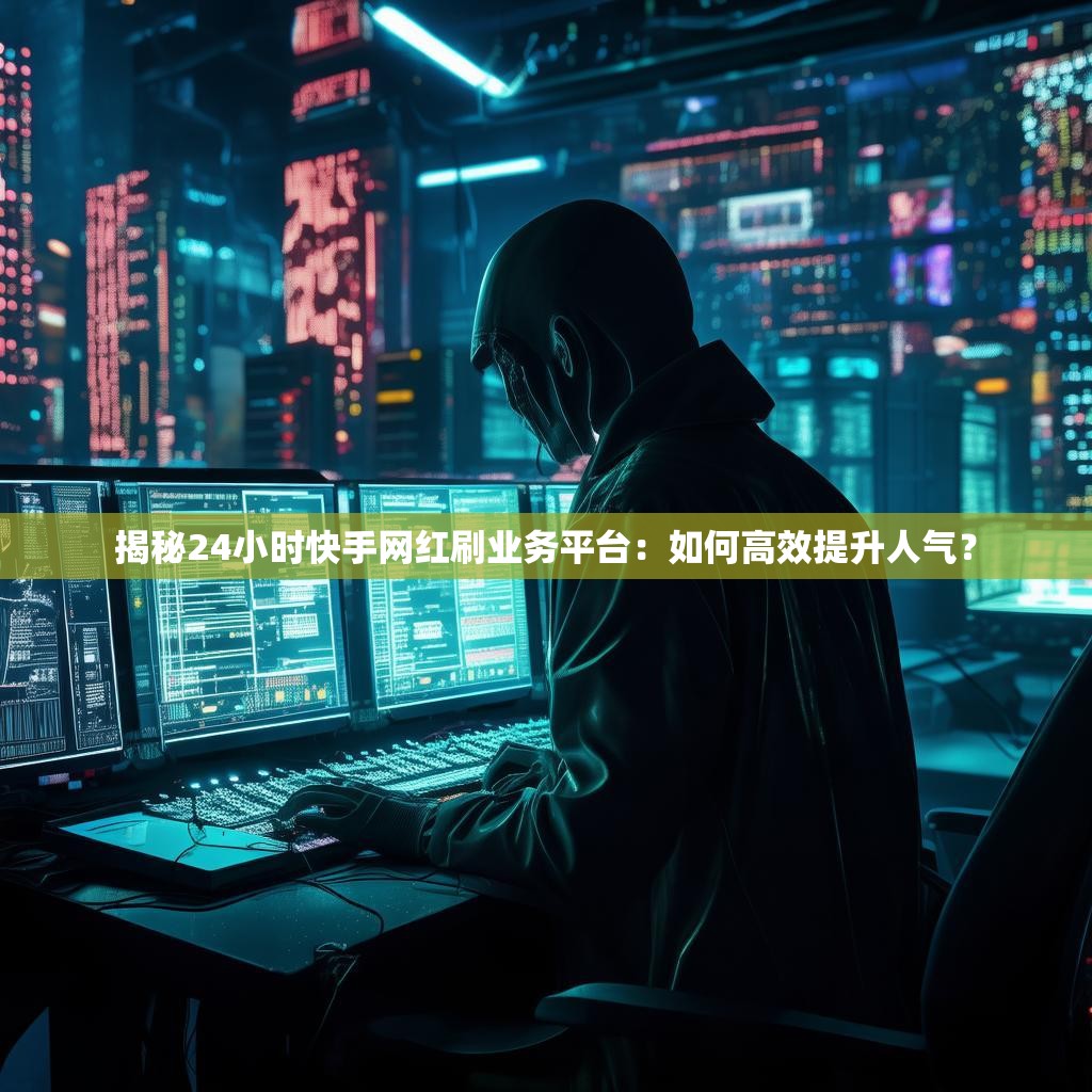 揭秘24小时快手网红刷业务平台:如何高效提升人气?