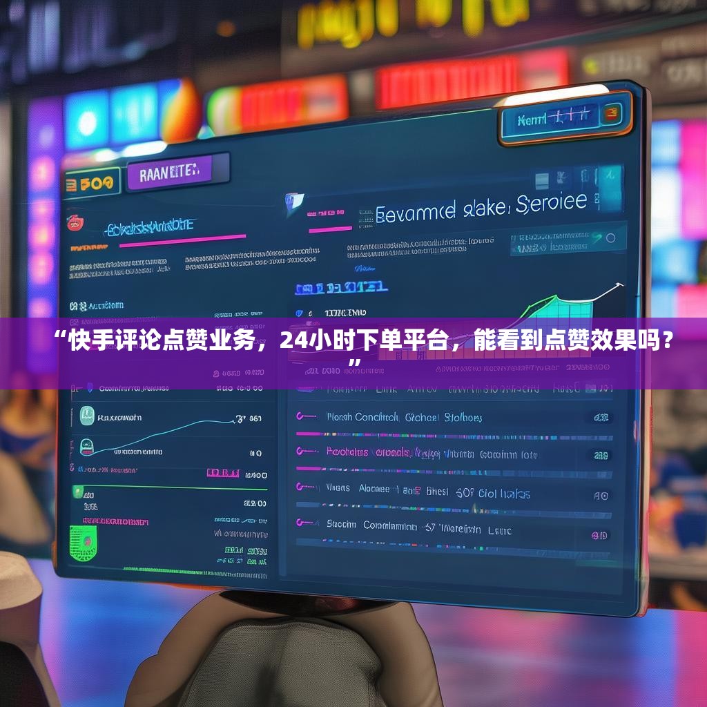 “快手评论点赞业务，24小时下单平台，能看到点赞效果吗？”