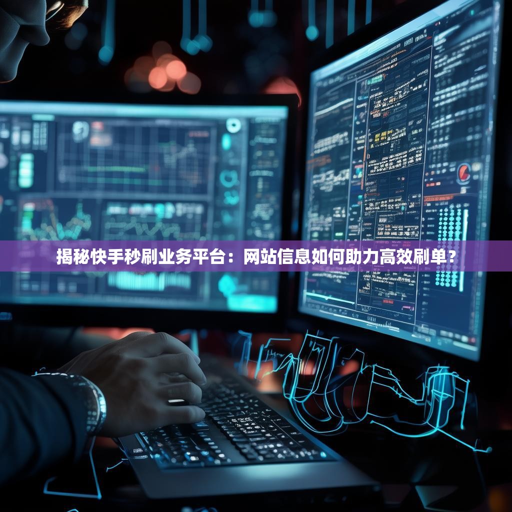 揭秘快手秒刷业务平台：网站信息如何助力高效刷单？