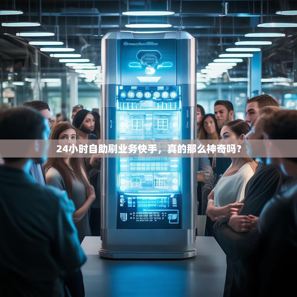 24小时自助刷业务快手,真的那么神奇吗?