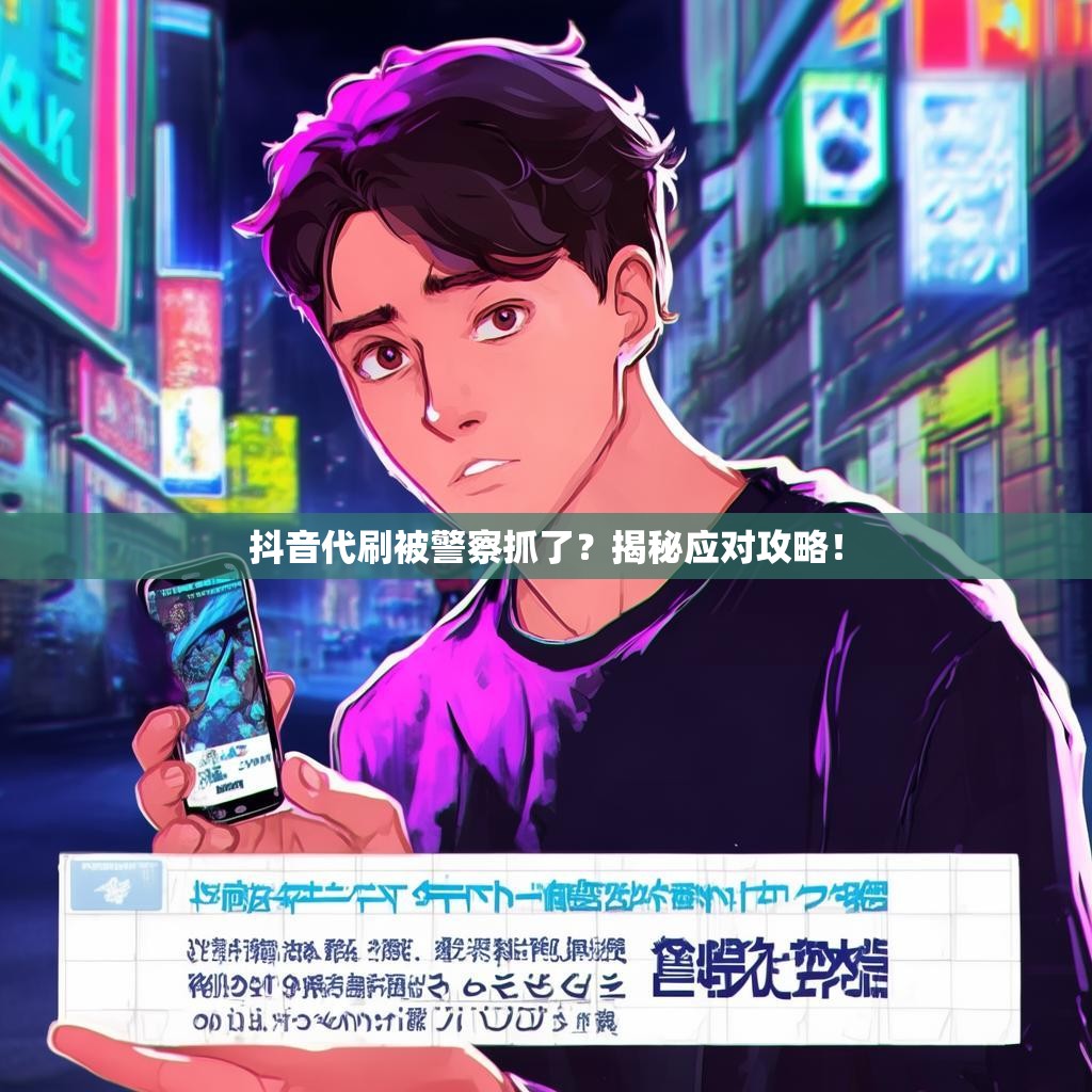 抖音代刷被警察抓了？揭秘应对攻略！