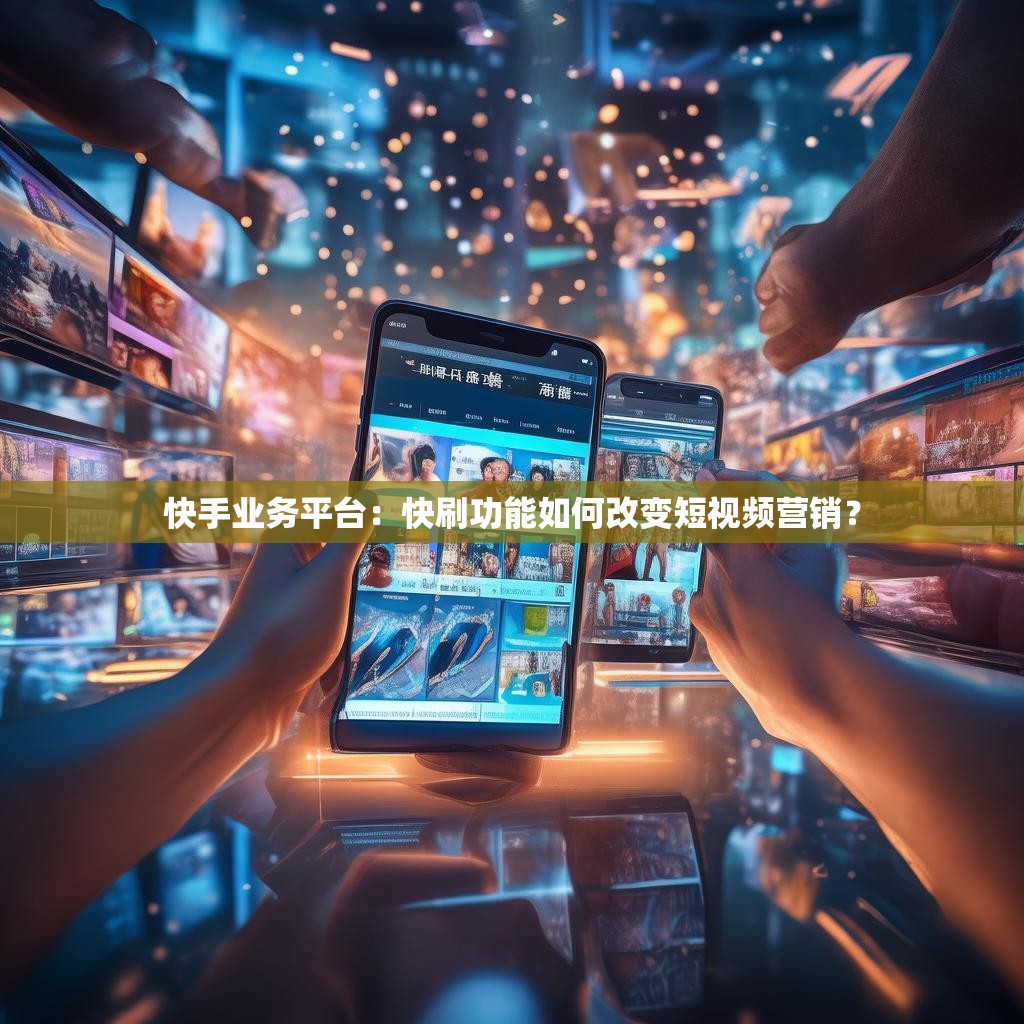 快手业务平台：快刷功能如何改变短视频营销？