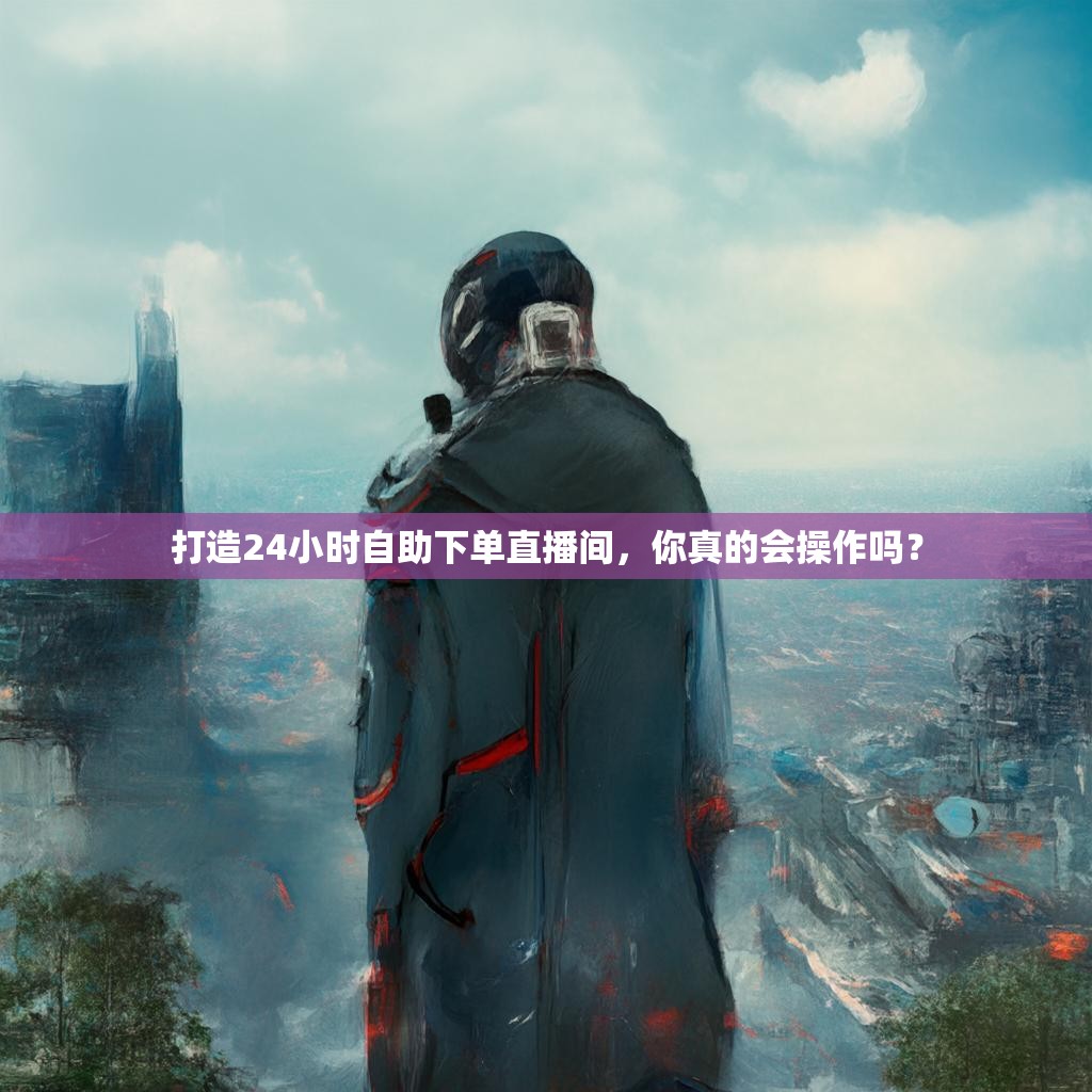 打造24小时自助下单直播间，你真的会操作吗？
