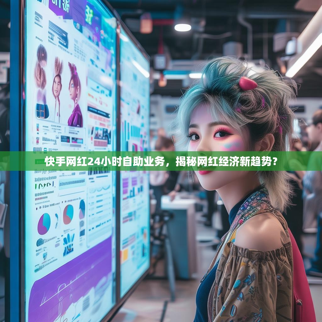 快手网红24小时自助业务，揭秘网红经济新趋势？