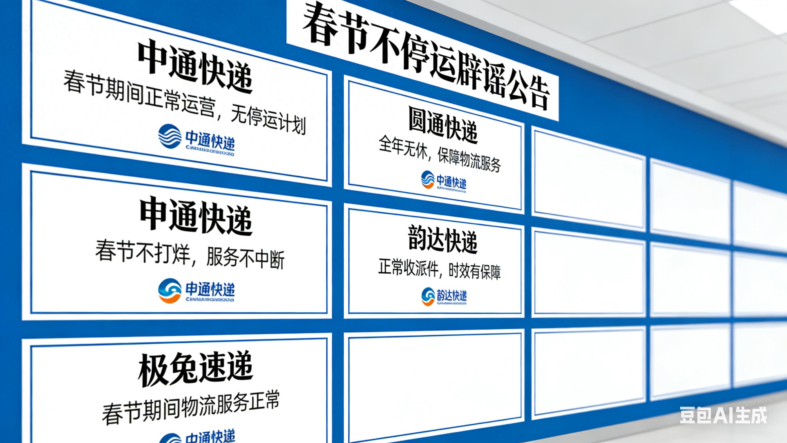 春节临近快递停运谣言疯传，快递公司辟谣偏远地区或有调整