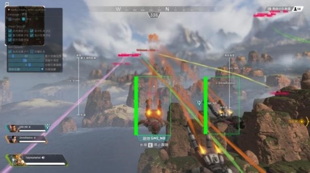 人气吃鸡游戏Apex英雄外挂泛滥,透视锁头应有尽有