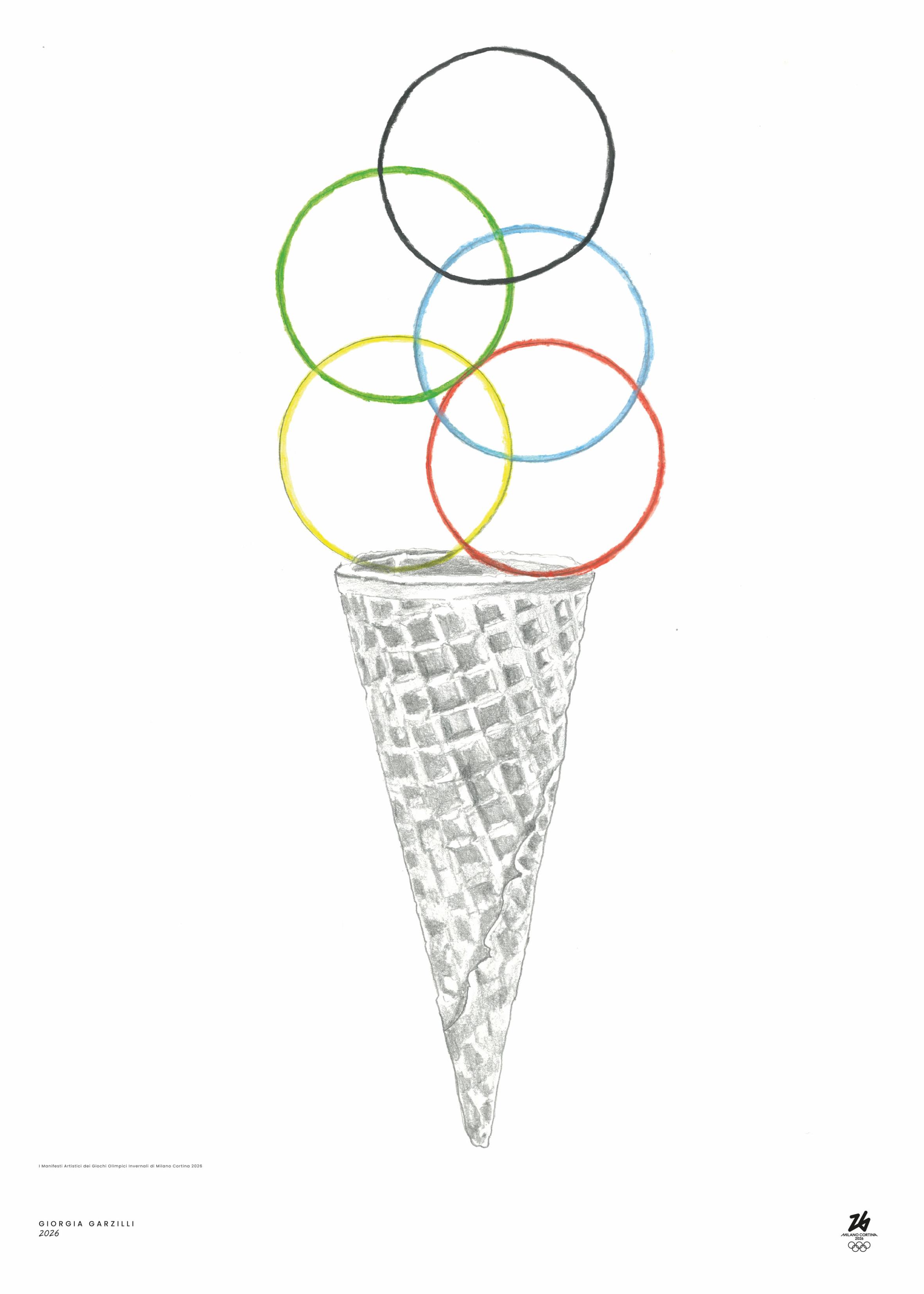 米兰 - 科尔蒂纳冬奥会及冬残奥会艺术海报正式发布啦