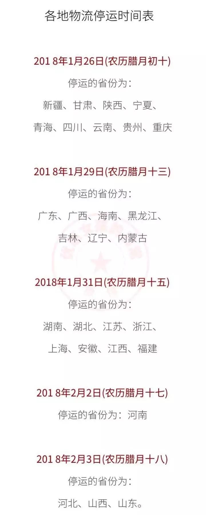 2018 春节快递停运 网购三大巨头应对策略大不同