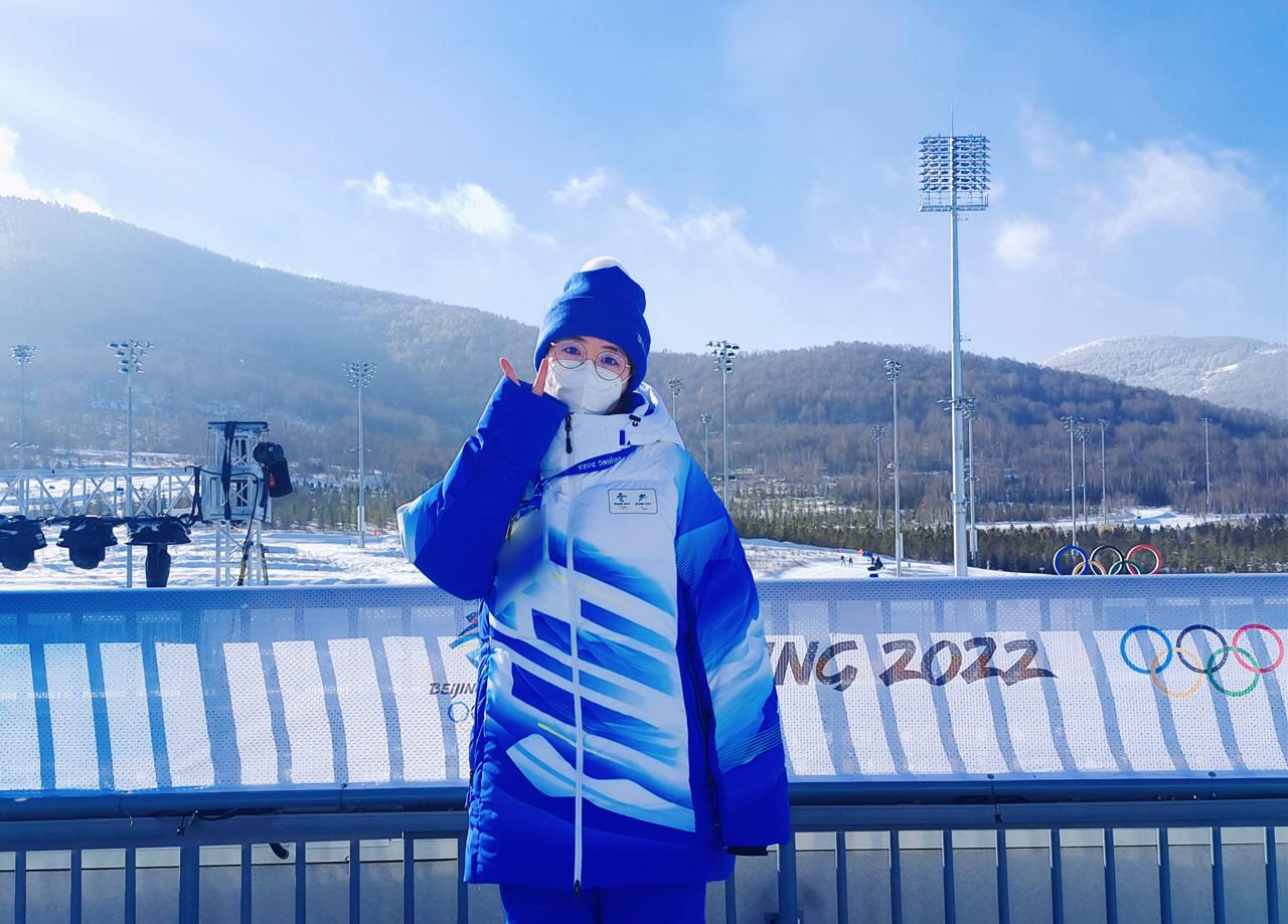 00后冬奥志愿者陈姝延:为赛事保障 分享夺冠喜悦